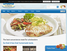 Tablet Screenshot of huelshorst-feinkost.de